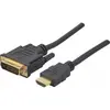 Image de DACOMEX Sachet Cordon HDMI / DVI - 2,0 m
