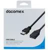 Image de DACOMEX Rallonge USB 3.1 Gen1 Type-A - Type-A noire - 1,8 m