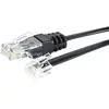 Image de Cordon téléphonique RJ11 / RJ45 noir - 2 m