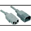 Image de Rallonge d'alimentation pour PC, moniteur et onduleur (1.8 m) - (coloris clair)