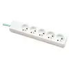 Image de Dexlan Multiprise 5 prises - Blanc