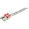 Image de Cordon RJ45 catégorie 6A S/FTP à verrouillage gris - 0,5 m