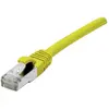 Image de Cordon RJ45 catégorie 6A F/UTP LSOH snagless jaune - 7,5 m