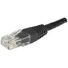 Image de Cordon RJ45 catégorie 5e U/UTP noir CCA - 3 m