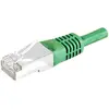 Image de Cordon RJ45 catégorie 5e F/UTP vert CCA - 0,15 m