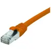 Image de Cordon RJ45 catégorie 6A F/UTP LSOH snagless orange - 0,3 m