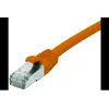 Image de Cordon RJ45 catégorie 6 F/UTP LSOH snagless orange - 2 m