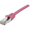 Image de Cordon RJ45 catégorie 6 F/UTP LSOH snagless rose - 25 m