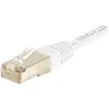 Image de Cordon RJ45 catégorie 6 S/FTP blanc - 0,15 m