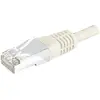 Image de Cordon RJ45 catégorie 6A S/FTP gris - 1 m