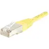 Image de Cordon RJ45 catégorie 6 F/UTP jaune - 1,5 m