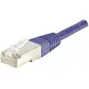 Image de Cordon RJ45 catégorie 6 F/UTP violet - 7 m