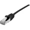 Image de Cordon RJ45 CAT 6A S/FTP LSOH Ultra Fin noir - 0.3 m