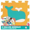 Image de Ludi Dalles en mousse animaux x9 - Multicolore