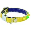 Image de Collier pour chien en cuir Alter Ego Color Jaune 2XS 3009503