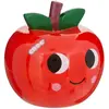 Image de Tirelire Pomme en Dolomite Chachapop 13cm Rouge