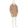 Image de Plaid Sweat en Sherpa Bouclette 70x85cm Beige