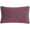 Image de Coussin Déco Uni Lilou 30x50cm Parme