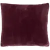 Image de Coussin en Flanelle Uni Ollis 38x38cm Violet