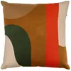 Image de Coussin Déco Brodé Hary 45x45cm Caramel