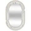 Image de Atmosphera Miroir ovale sur pied - Argent