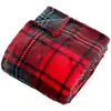 Image de Plaid Tartan en Flanelle Brody 130x170cm Rouge