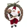 Image de Couronne Père Noël velours 30 cm