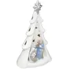Image de Décoration Lumineuse Sapin Nativité 23cm Blanc