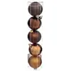 Image de Lot de 5 Boules de Noël Colorama 5cm Bronze
