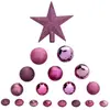Image de Kit 18 Pièces Déco de Noël Colorama 23cm Cassis