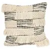 Image de Coussin déco 3D déhoussable - 45x45 cm - Noir