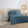Image de Housse de Couette Lin Adorable 260x240cm Bleu Canard