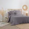 Image de Housse de Couette Lin Adorable 240x220cm Gris Ardoise