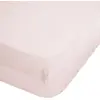 Image de Drap Housse en Lin Adorable 140x190cm Rose Poudré