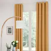Image de Lot de 2 Rideaux Occultants Kerry 135x240cm Ocre