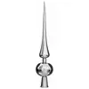 Image de Cimier Boule pour Sapin - 28 cm Argent