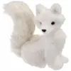 Image de Renard Déco à Paillettes Blanc 26cm