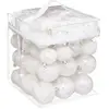 Image de Coffrets Décoration sapin de Noël 52 pièces - Blanc