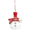 Image de Atmosphera Décoration Noël bonhomme de neige - Blanc
