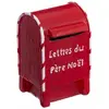 Image de Boîte aux Lettres Décorative Père Noël - Rouge