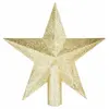 Image de Cimier Étoile Déco Paillettes 22cm Or