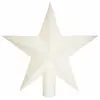 Image de Cimier Étoile Déco Paillettes - 22 cm Blanc