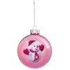 Image de Atmosphera Boule de Noël verre - Rose
