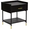 Image de Atmosphera Chevet Tedy - Noir
