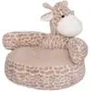 Image de Atmosphera Fauteuil peluche girafe - Beige