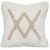 Image de Housse de Coussin Tufté - Ivoire & Lin 40 x 40 cm