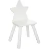 Image de Chaise Enfant Design Étoile Douceur 50cm Blanc