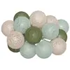 Image de Guirlande Led 16 Boules Army 255cm Multicolore