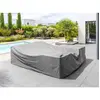 Image de Housse pour salon de jardin Hambo M gris - 250 x 250 x 90 cm - Hespéride