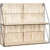 Image de Atmosphera étagère murale 2 niveaux - Beige